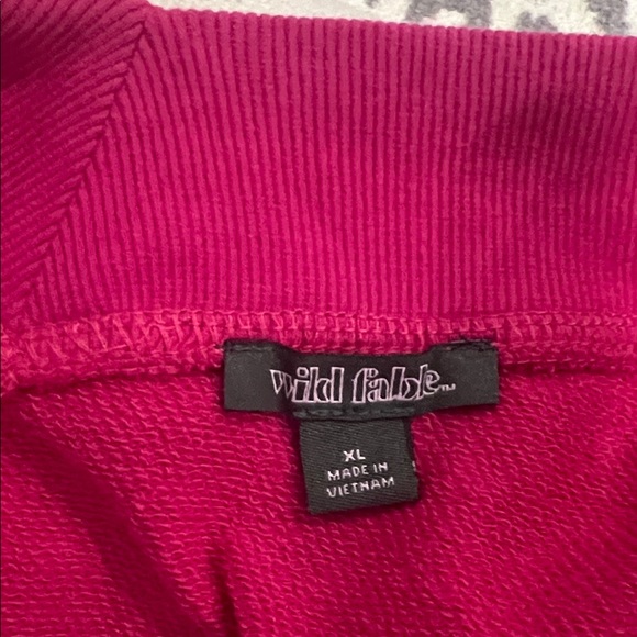 Wild Fable Pink V-Neck Sweatshirt - Picture 5 of 5